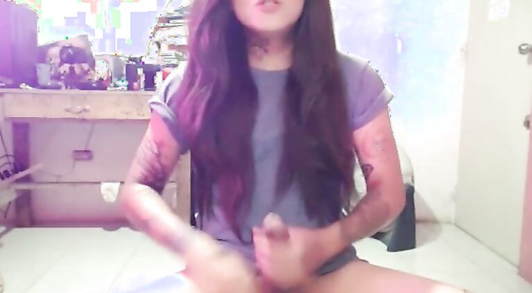 tranny girl with a huge cock