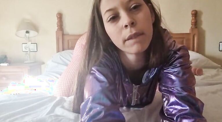 Hot Latina at home in the afternoon