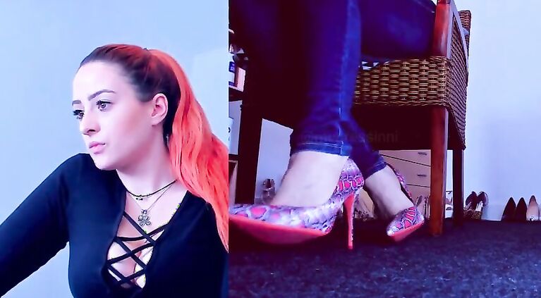 Mistress Inni - Heels boobs or feet