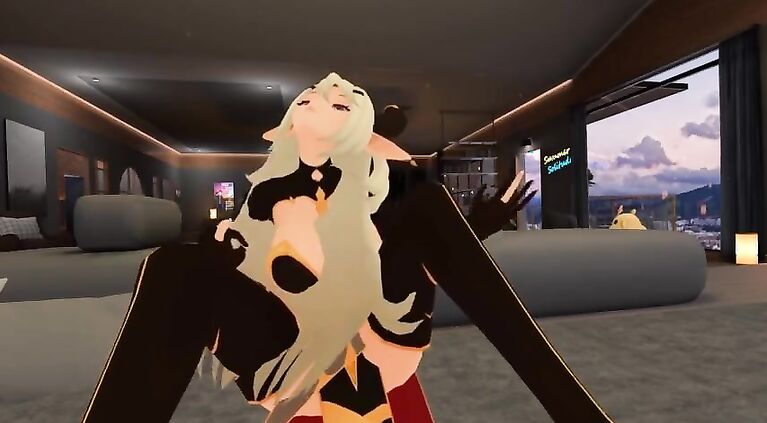 VTUBER PLAYING VR GETS FUCKED BY RANDOM STRANGER