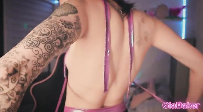 Gia_Baker Sexy Oily Teasing