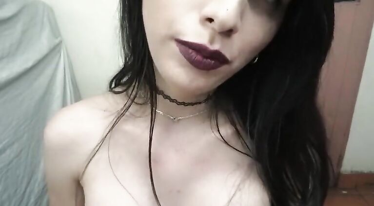 Luna Trap Cumshot on Tits