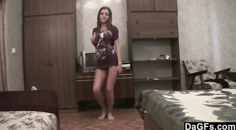 Dagfs - The Hottest Skinny Teen Dance On Webcam