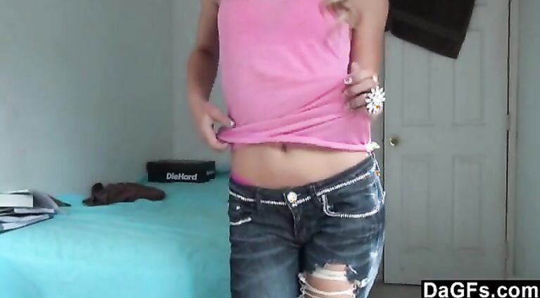 I'm Home Alone So Watch Me Having A Nice Orgasm
