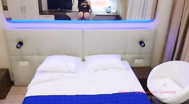 hot  witch sexy and incendiary dances and twerks to deep house. at first she is a little shy and then begins to fantasize about sex. imagine this little ass jumping on your face and furry pussy tickling your wet tongue Nimfa Mannay