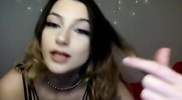 TEEN CAMGIRLW LUSH BLACK LINGERIE AND STOCKINGS CHATURBATE RECORDING PT2