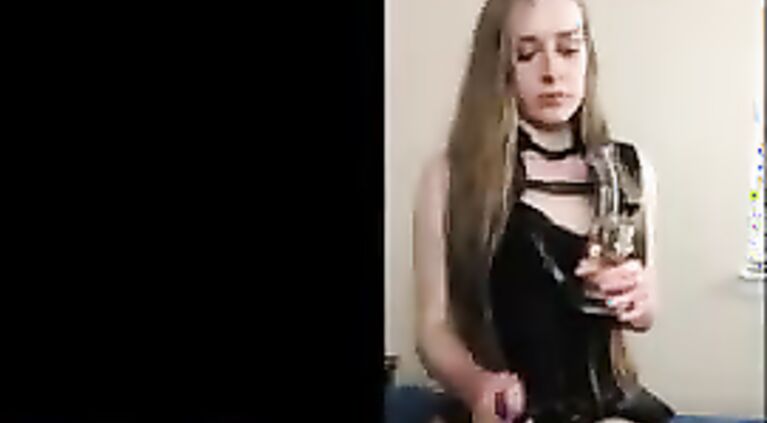 Elf Cosplay Smoking Weed, Suck and Fuck HUGE CUMSHOT