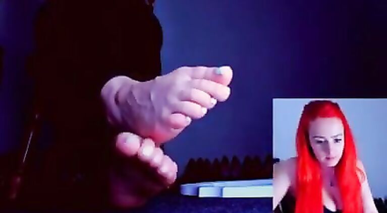 Foot stream record tasty feet close to cam part 3 - mistressinni CB