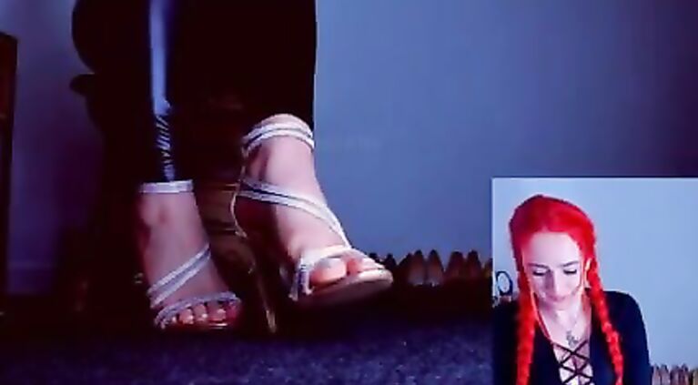 Foot stream record high heels that will get you instantly hard and bare white ass that is ready