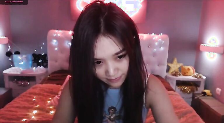 Asian sweet anime model. Japanese webcam