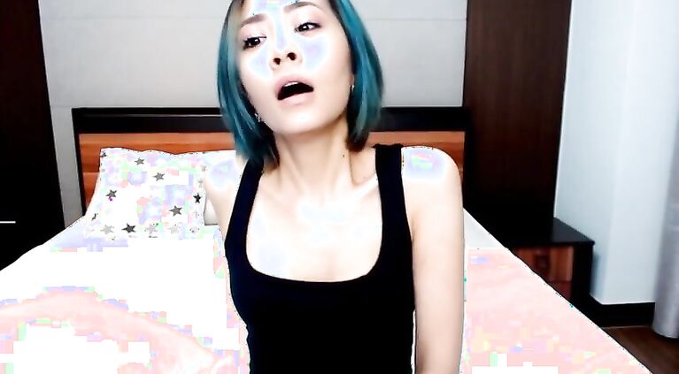 Cute Japanese Webcam Model Topless