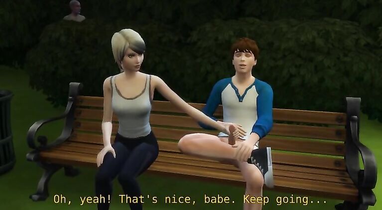 DDSims - Girlfriend shared at park with stranger - Sims 4