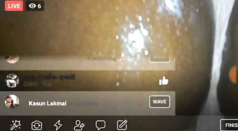 Sri Lankan Frist Facebook Live Sex Experience