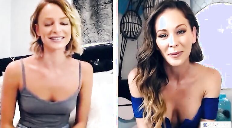 Stepmommy And College Girl Fingerfuck On Webcam